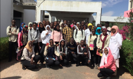 des élèves du Lycée Scientifique d'Excellence de Diourbel