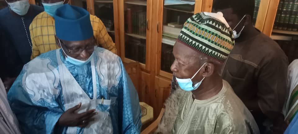 Condoléances : Serigne Mbaye Sy Mansour, khalife des Tidianes, à Médina Baye