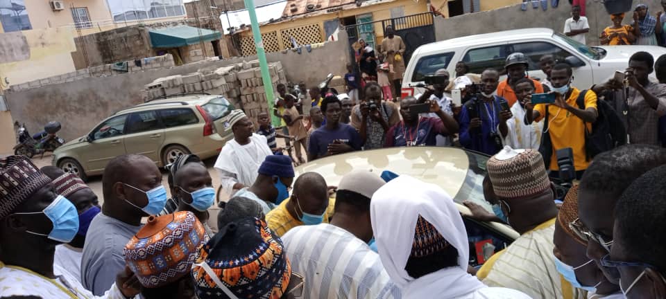 Condoléances : Serigne Mbaye Sy Mansour, khalife des Tidianes, à Médina Baye