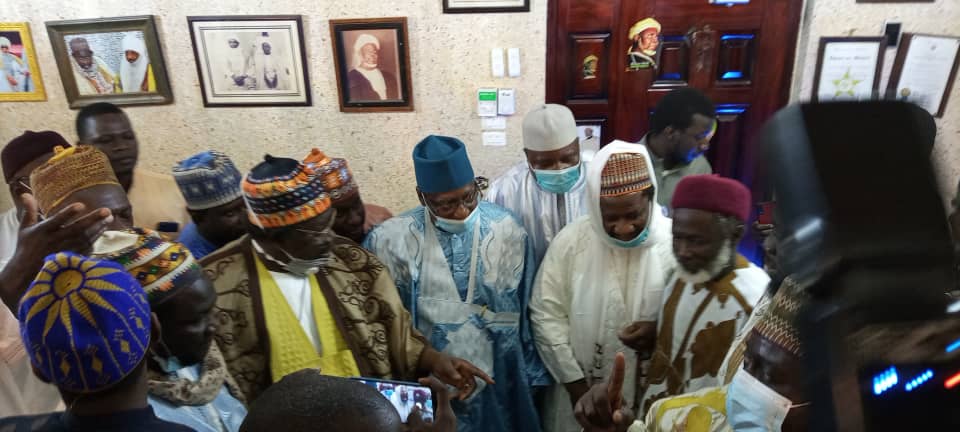 Condoléances : Serigne Mbaye Sy Mansour, khalife des Tidianes, à Médina Baye