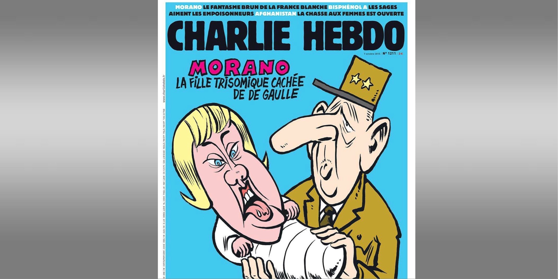 Caricature Charlie Hebdo De Gaulle