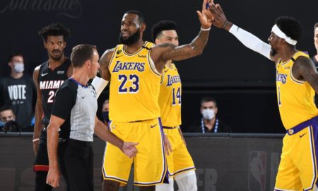 Los Angeles Lakers vs Miami Heat en finale de la NBA 2020