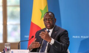 Macky Sall au Paris peace forum