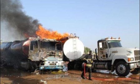 Explosion de camions citernes à Kahone : au moins 3 morts et 6 blessés graves