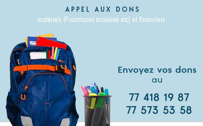 appel aux dons