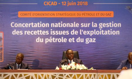 Macky Sall présidant la Concertation sur le pétrole au Sénégal
