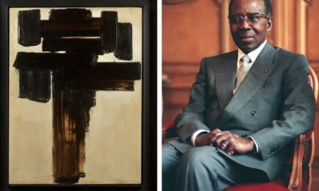 Un tableau de Soulages ayant appartenu à Léopold Sédar Senghor vendu 1,5 million d'euros