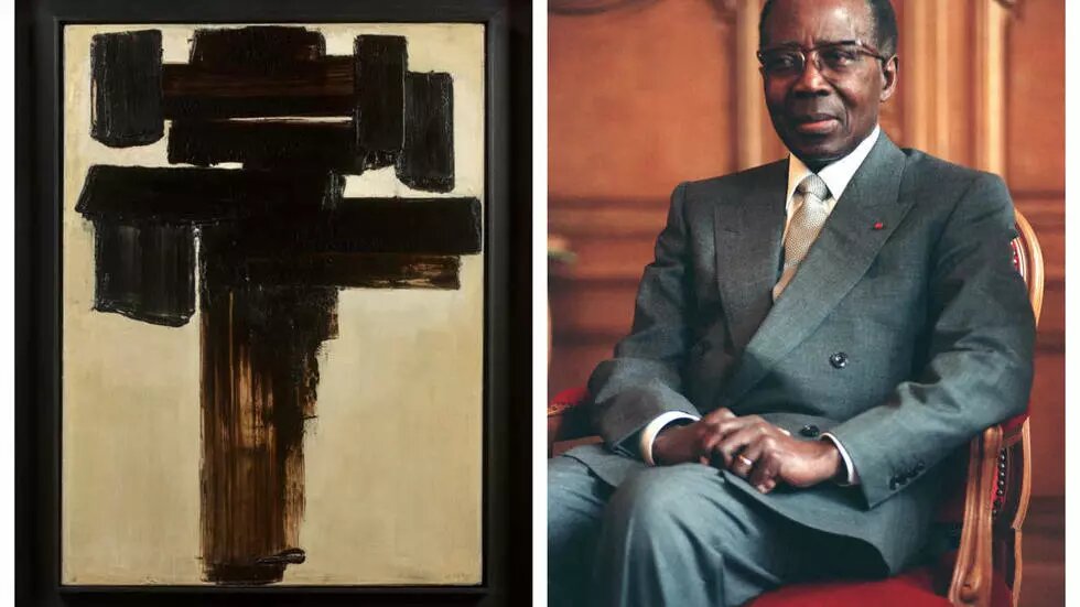 Un tableau de Soulages ayant appartenu à Léopold Sédar Senghor vendu 1,5 million d'euros