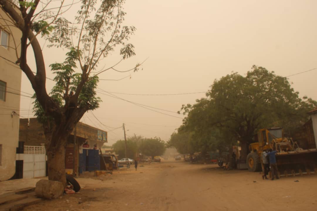 Météo : mauvaise qualité de l'air et de la poussière partout au Sénégal