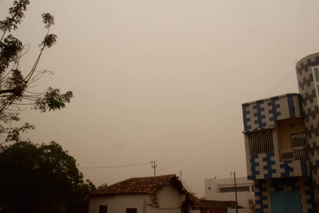 Météo : mauvaise qualité de l'air et de la poussière partout au Sénégal