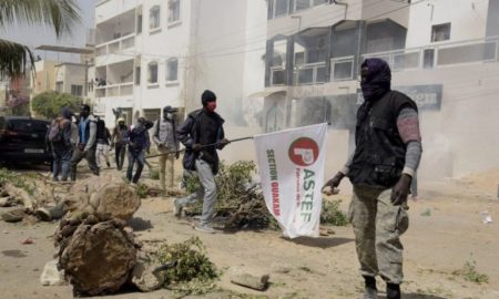 Manifestation des Pro Ousmane Sonko Pastef