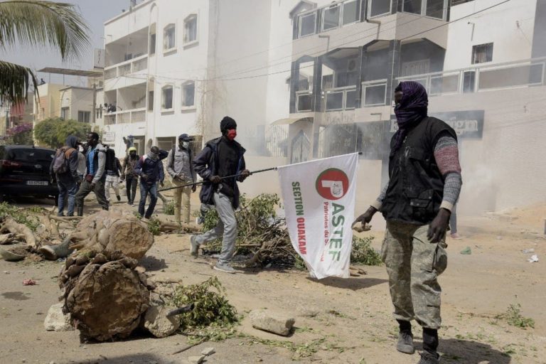 Manifestation des Pro Ousmane Sonko Pastef