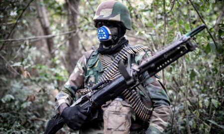 Un soldat Militaire sénégalais en casamance