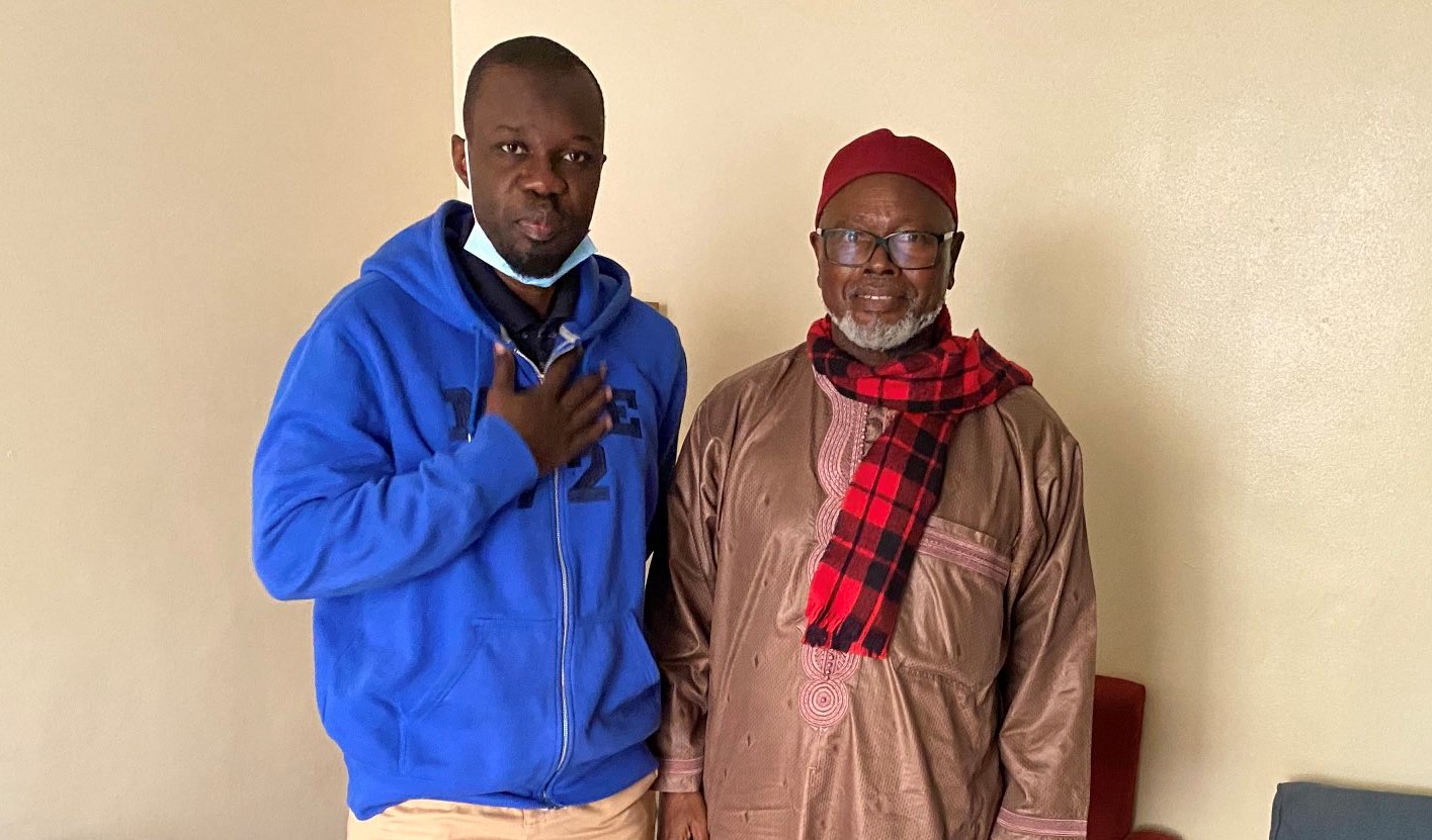 Aliou Tine rend visite à Ousmane Sonko