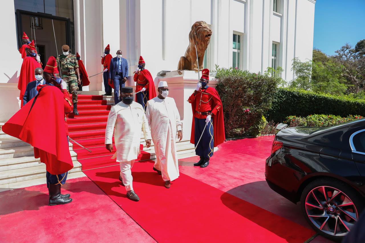 Visite : le président sierra-léonais, Julius Maada Bio, à Dakar