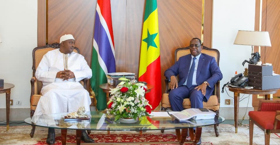 Macky Sall et Adama Barrow