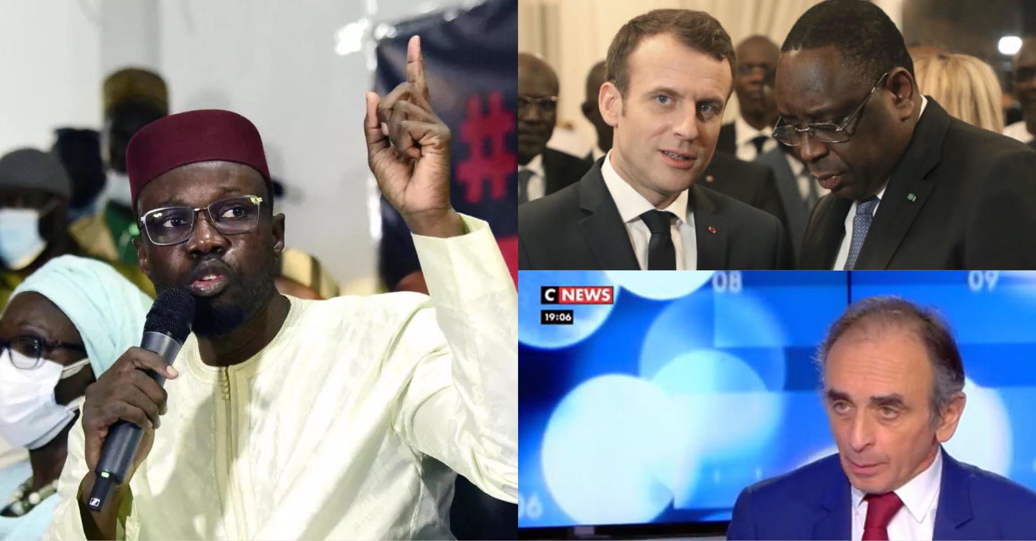 Graves révélations du journaliste français Eric Zemmour : « c’est Macron qui a fait pression sur Macky Sall pour que Sonko soit immédiatement libéré »