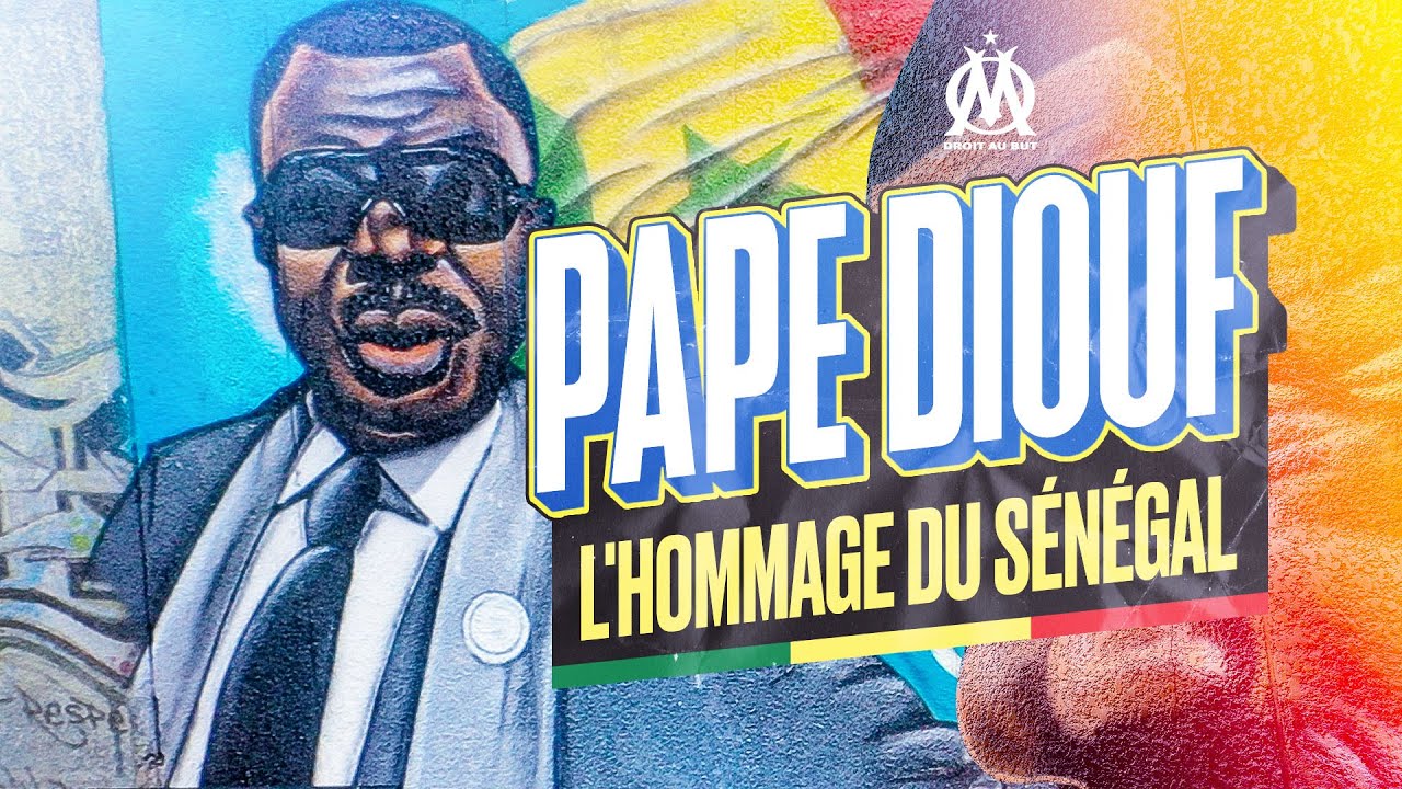 fresque murale de Pape Diouf à Dakar