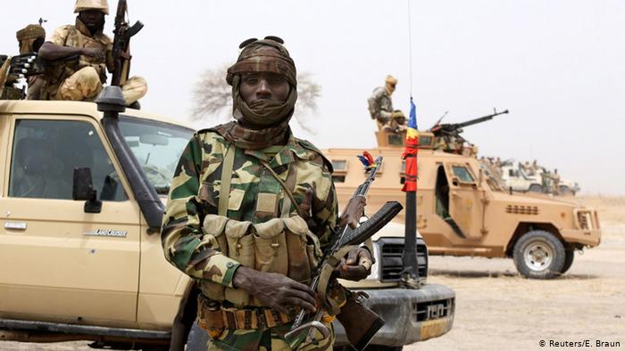 des militaires soldats de l'Armée Tchadienne