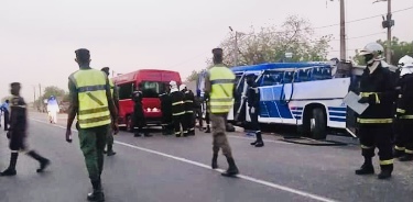 Kaolack : un tragique accident fait 03 morts et 07 blessés à Sibasssor