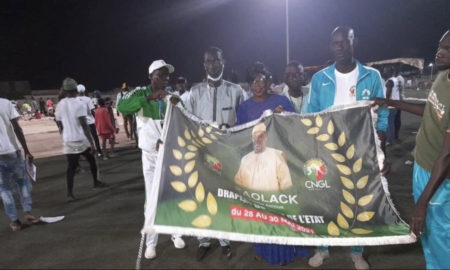 Drapeau chef d'Etat à Kaolack : la région de Diourbel remporte le tournoi