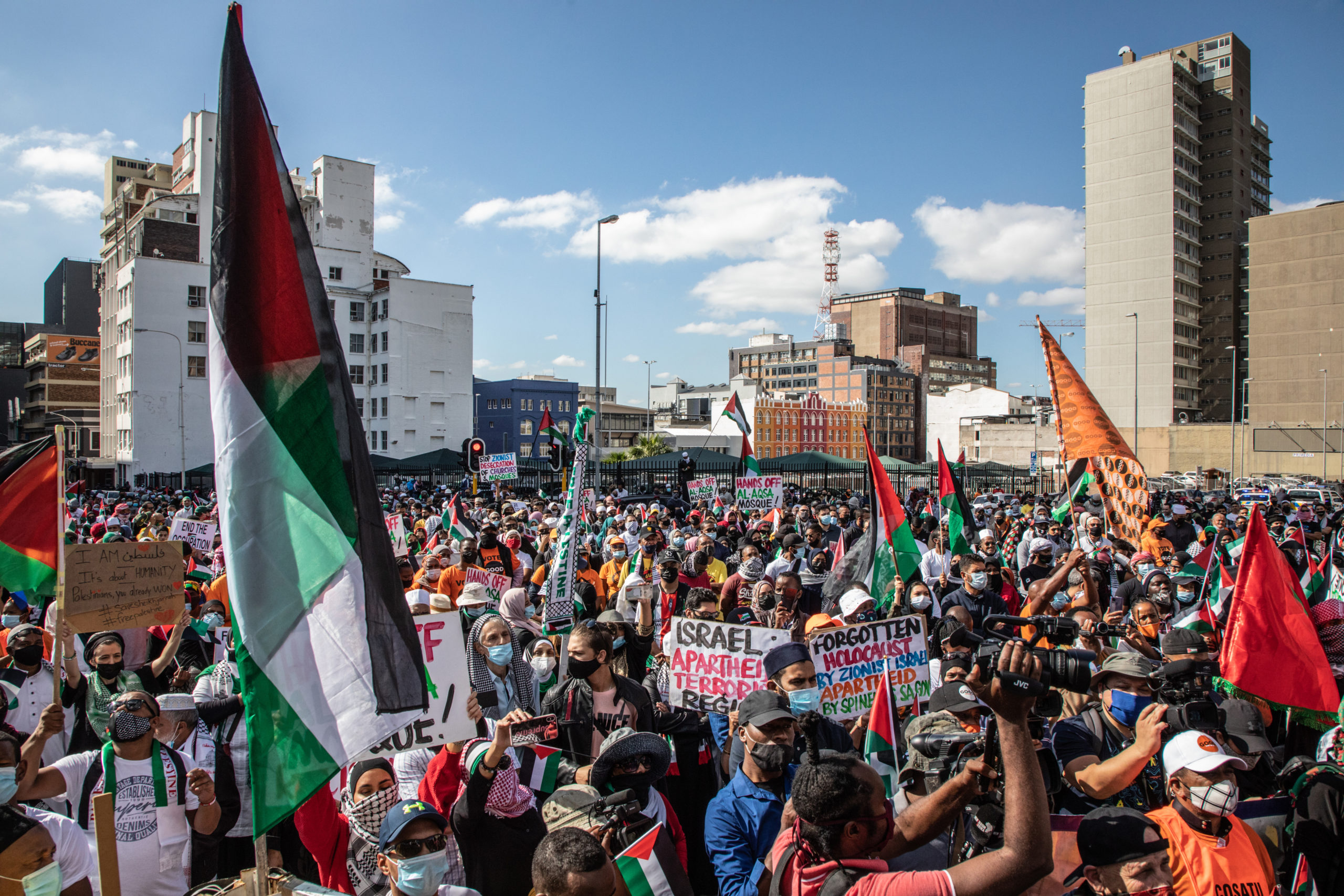 Manifestation de soutien à la Palestine le FRN lance un appel pour