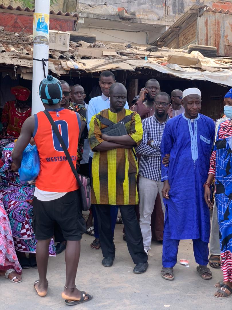 Kaolack : le collectif And Tawaxou Marché Central satisfait après des pourparlers avec le Maire