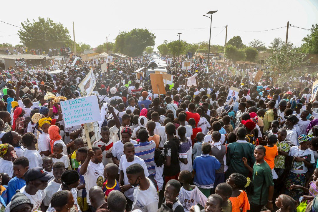 Macky Sall accueil