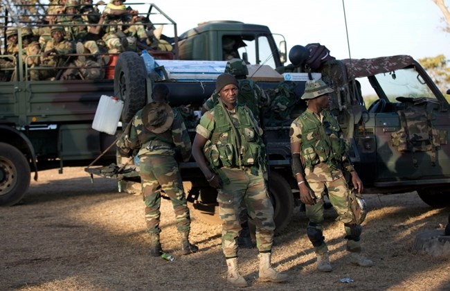 des militaires sénégalais