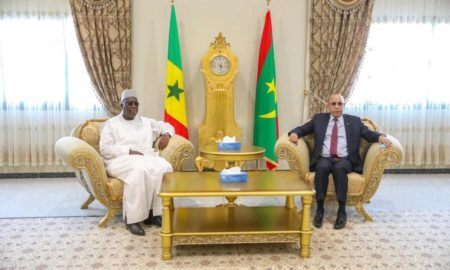 Macky Sall à Nouakchott