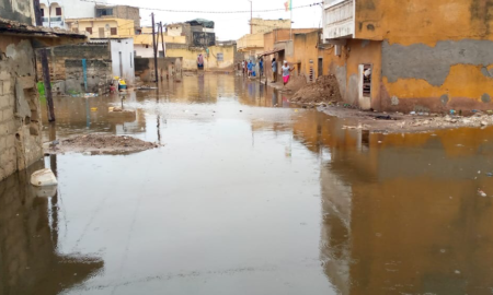 Inondations : à Dakar, la Banlieue sous les eaux après les fortes pluies du week-end