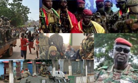 Guinée les putschistes DOUMBOUYA
