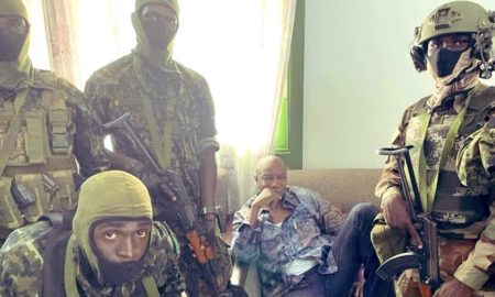 Guinée Alpha Condé arrêté par les les putschistes DOUMBOUYA