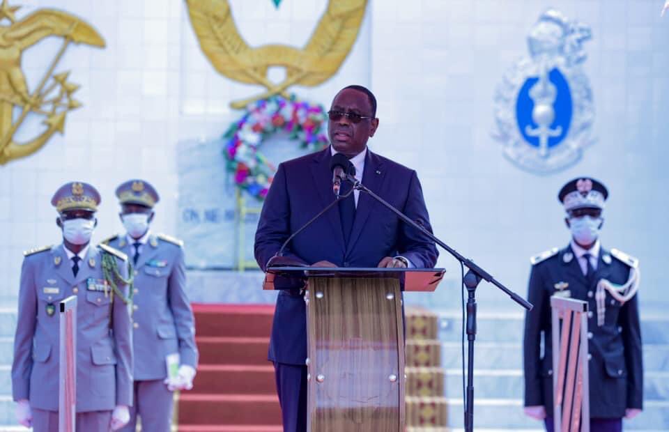 Macky Sall Journée des Forces armées.