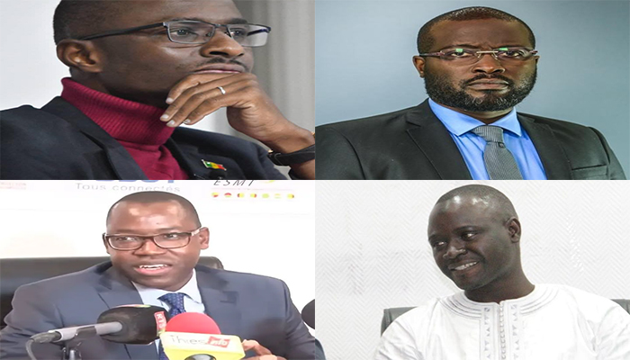 Ousseynou Ly et Sadikh Top du Pastef - Yankhoba Diattara et Pape Mahawa Diouf Bby