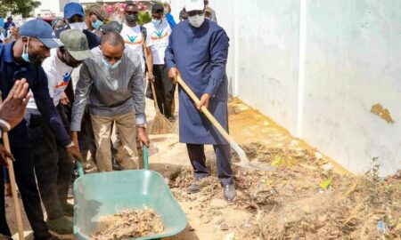 a procédé, ce samedi 04 décembre, à la relance du « Bësup Setal », au lycée Sergent Malamine Camara