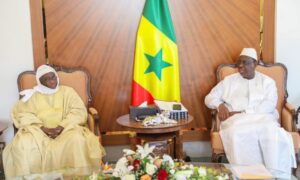 Audience : le nouveau khalife des Layènes reçu par le président Macky Sall