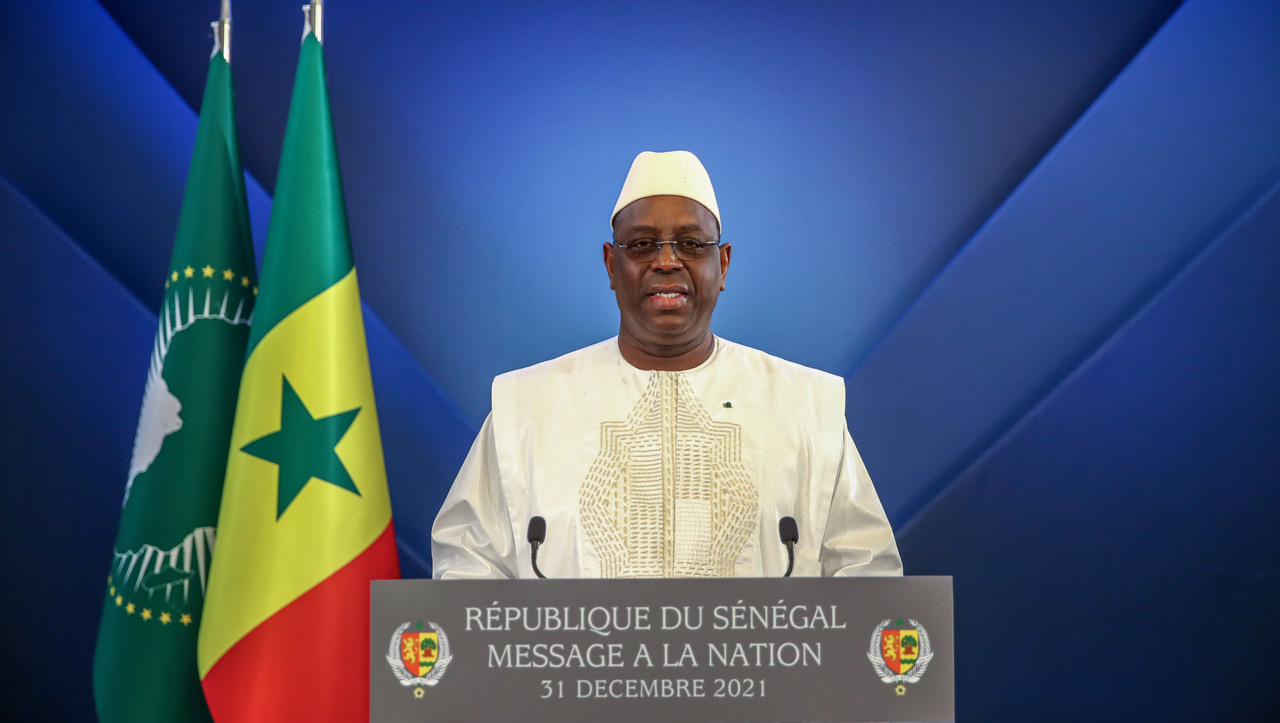 macky sall message à la nation 31 décembre