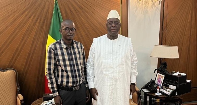 Djibril Ngom Macky SallDjibril Ngom Macky Sall