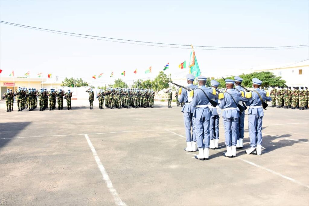 Ensoa : quelques images de la cérémonie de présentation au drapeau de la 41ème promotion