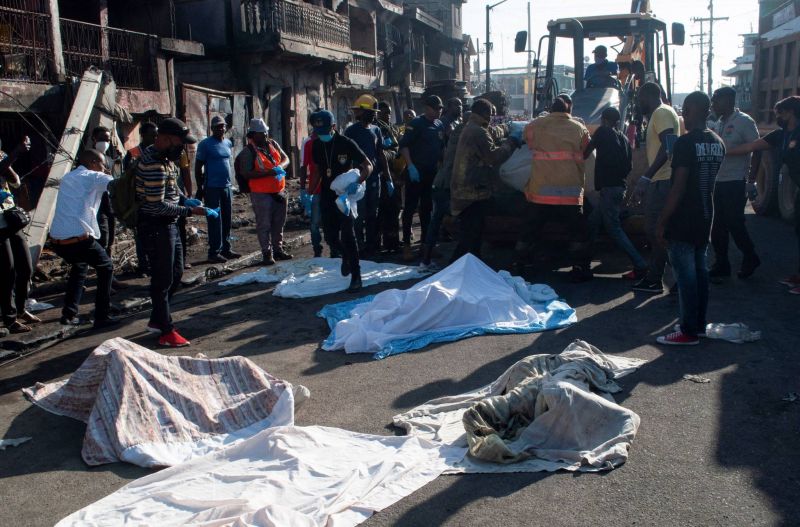 Haïti : au moins 60 morts dans l'explosion d'un camion-citerne à Cap-Haïtien