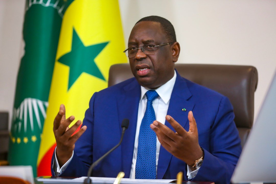 Le président sénégalais @Macky_Sall