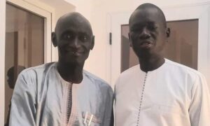 Mamadou Mbathie avec Serigne Mboup