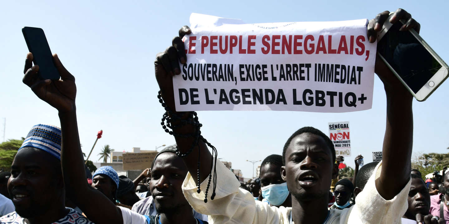 Manifestation contre homosexualité sénégal