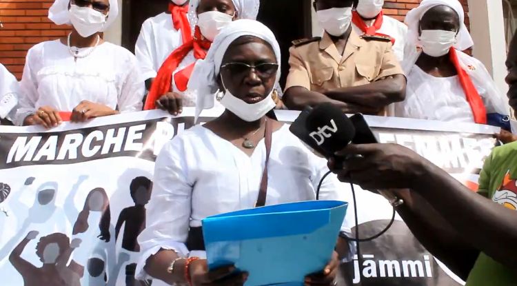 Kaolack : une marche pour dénoncer les violences faites aux femmes