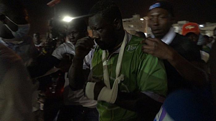 Blessure : Boy Niang 2 évacué à l’hôpital juste après le combat