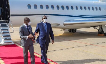 Diplomatie : courte visite du président Patrice Talon à Dakar