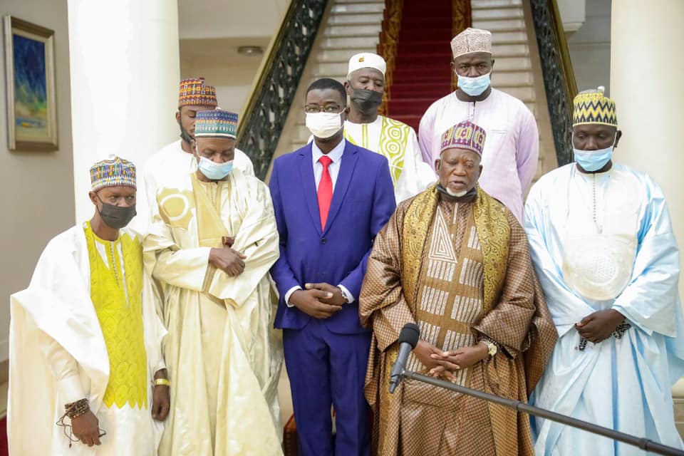 Audience au Palais : le Khalife général de Léona Niassene a été reçu par Macky Sall