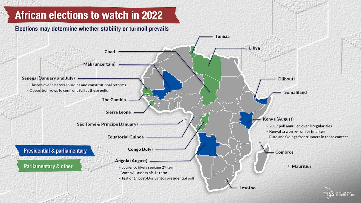 Afrique : les pays avec des élections à surveiller en 2022