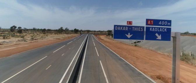 Prolongement de l'autoroute à Kaolack